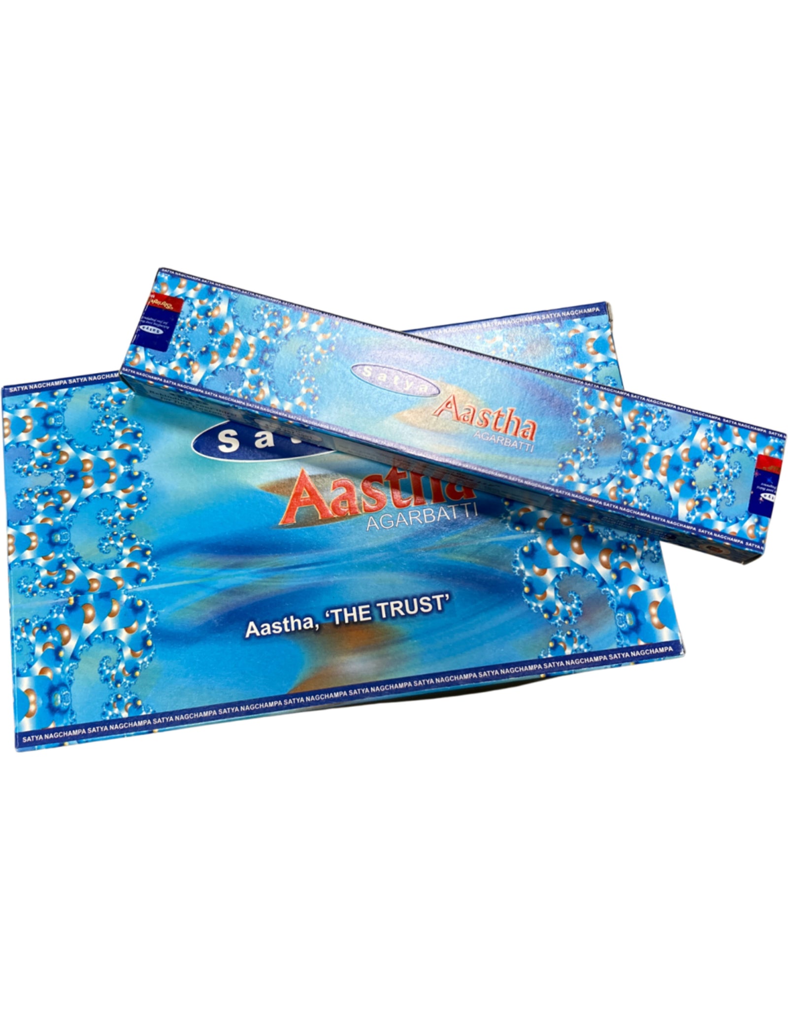 Aastha wierook Satya 15 grams - doos van 12 st.