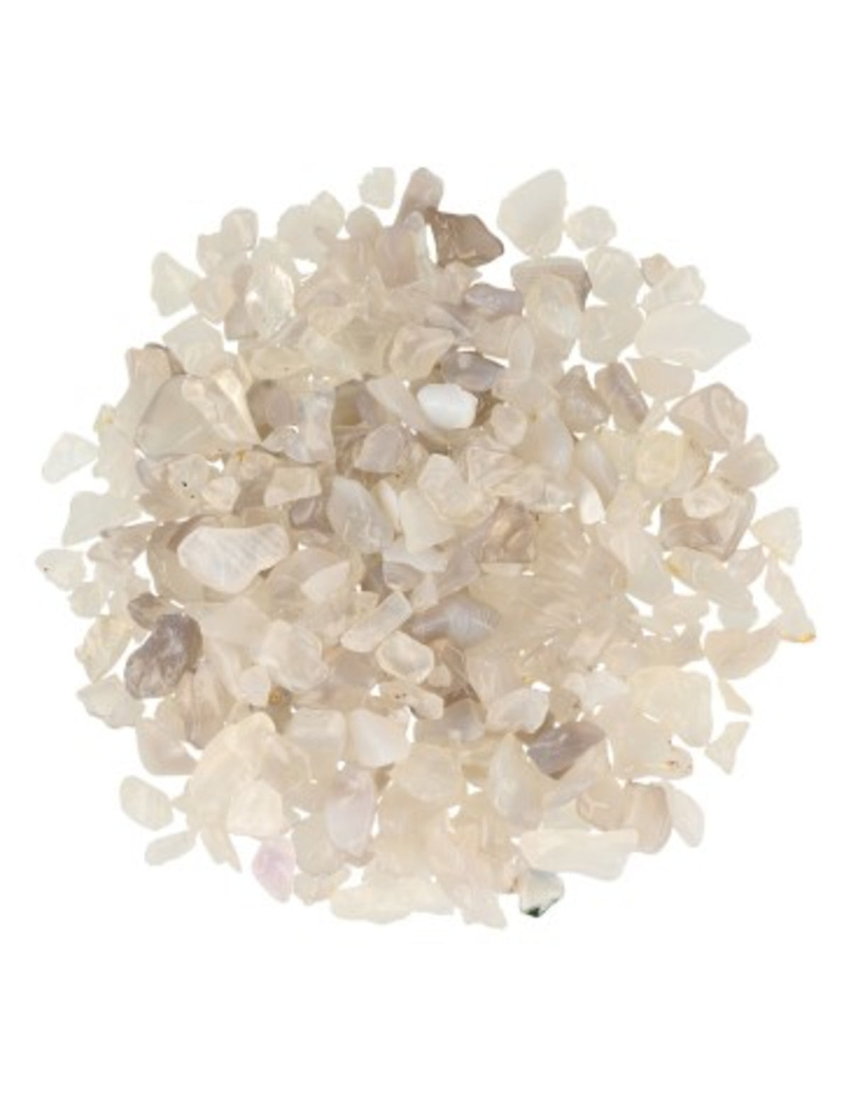 Agaat grijs 100gr. trommelstenen (mt1)