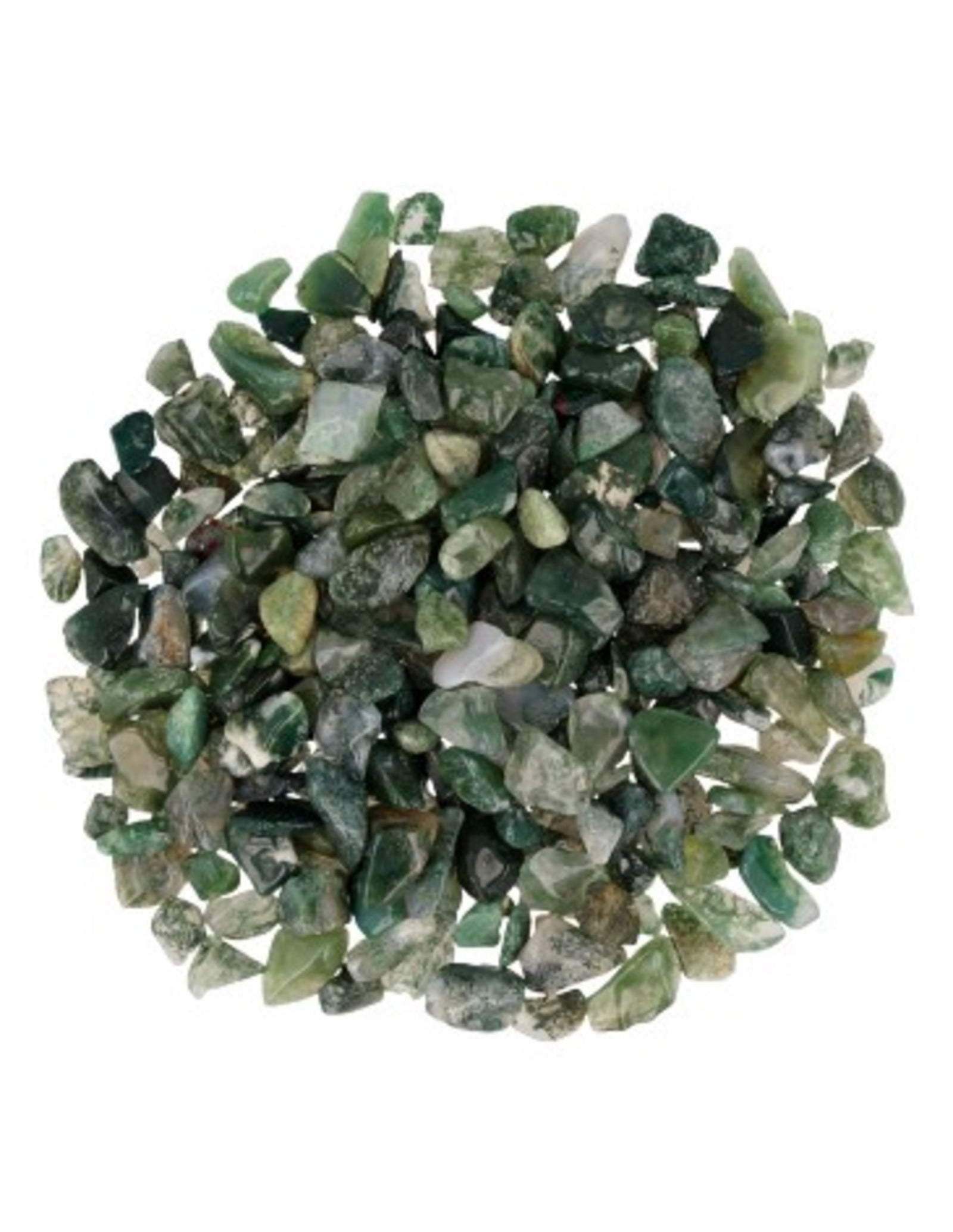 Agaat mos 500 gr. trommelstenen (mt1)
