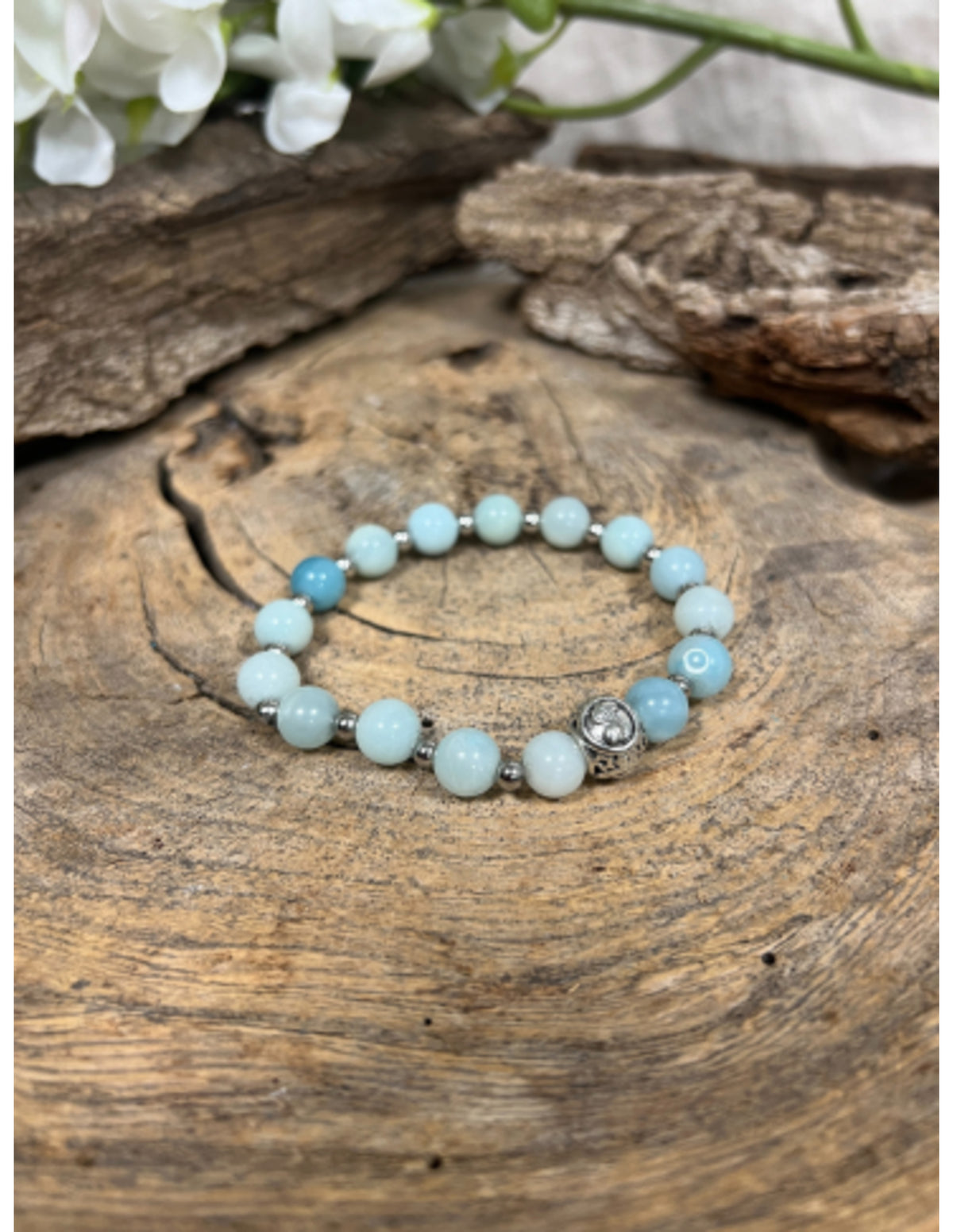 Amazoniet sterrenbeeld armband - Waterman