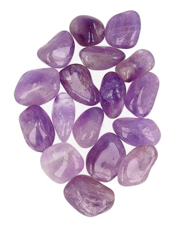 Amethist B 250 gr. edelsteen trommelstenen (mt3)