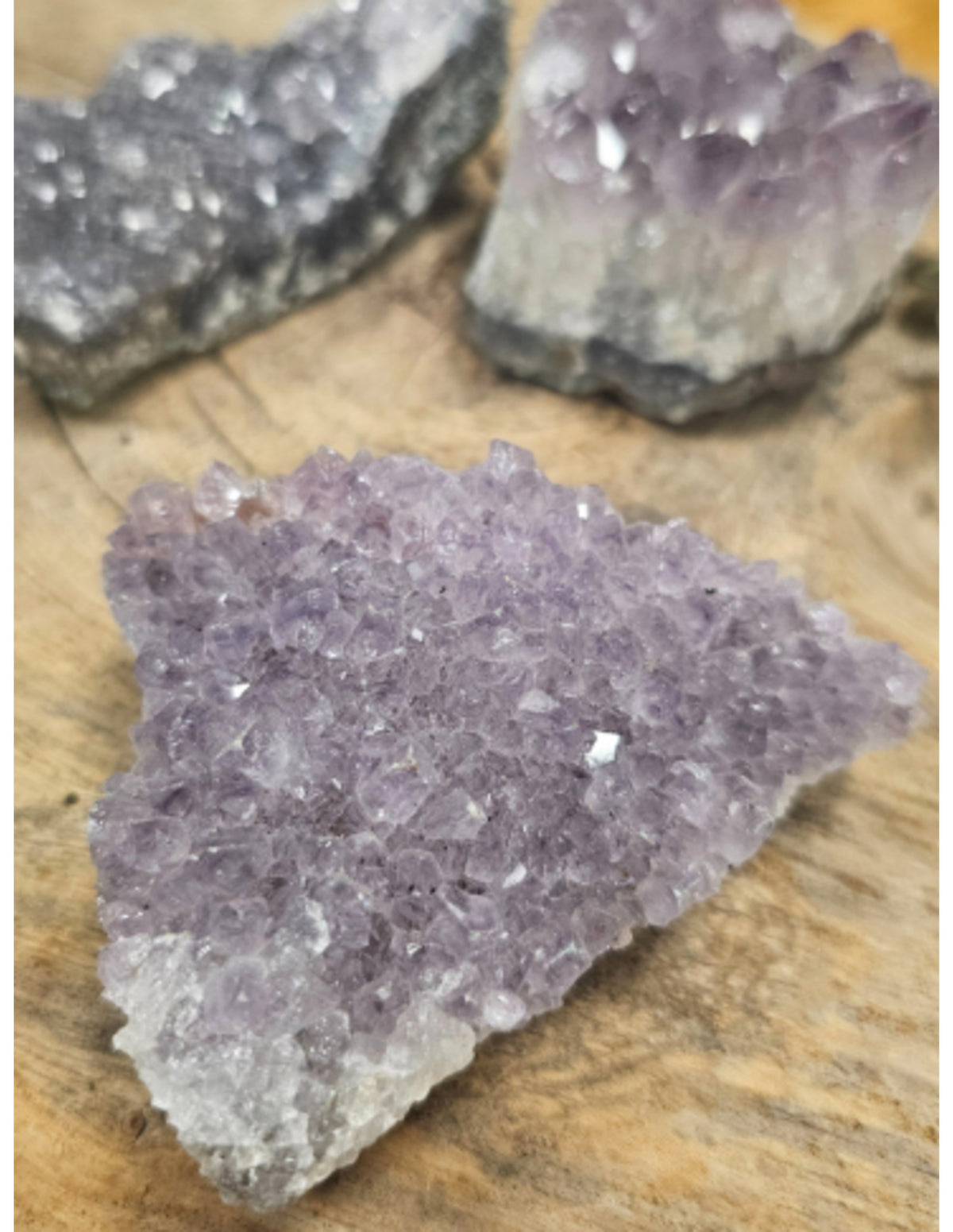 Amethist Brazilië ruw 165-225 gram