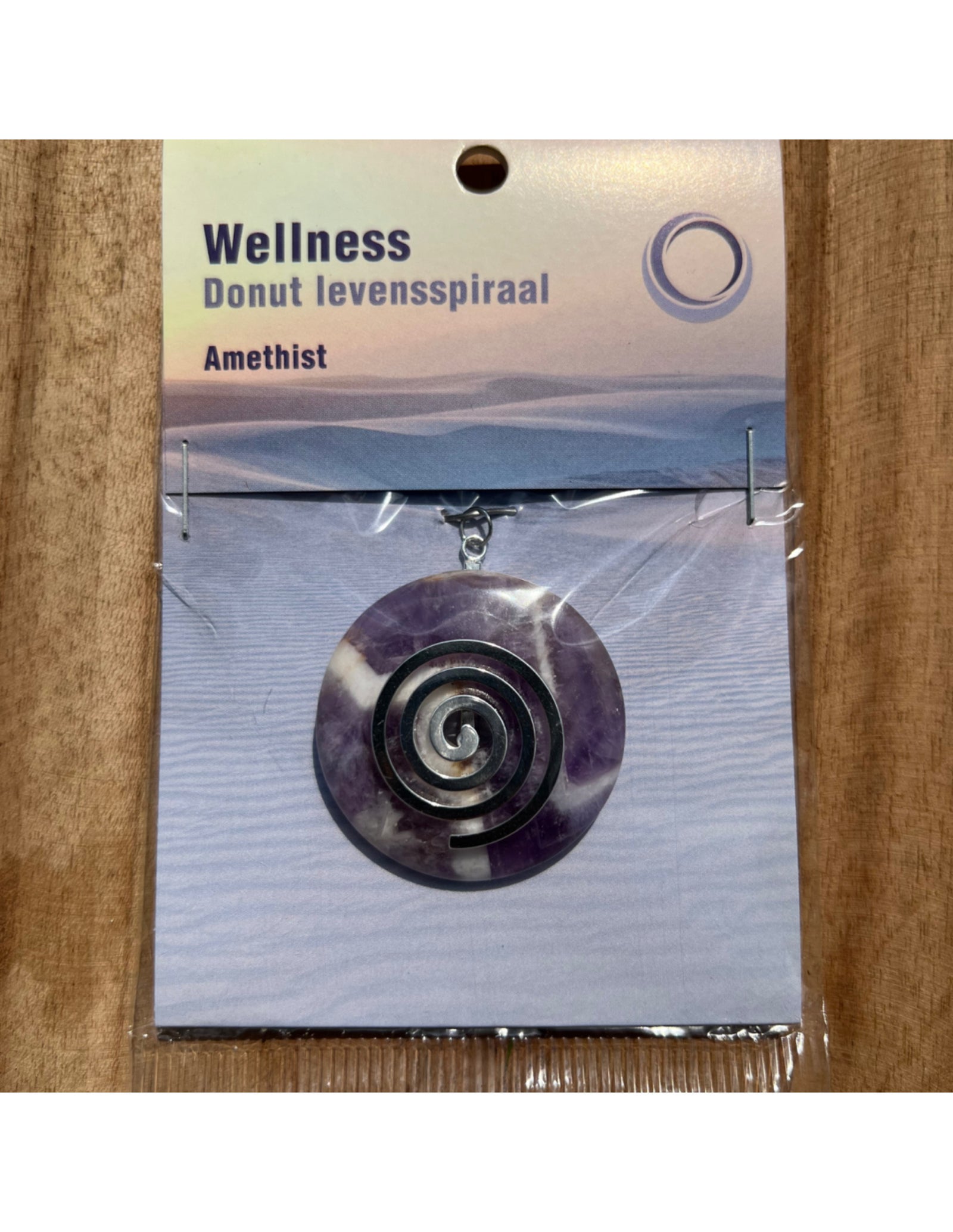 Amethist donut levensspiraal