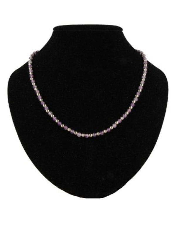 Amethist Ibiza love edelsteen ketting