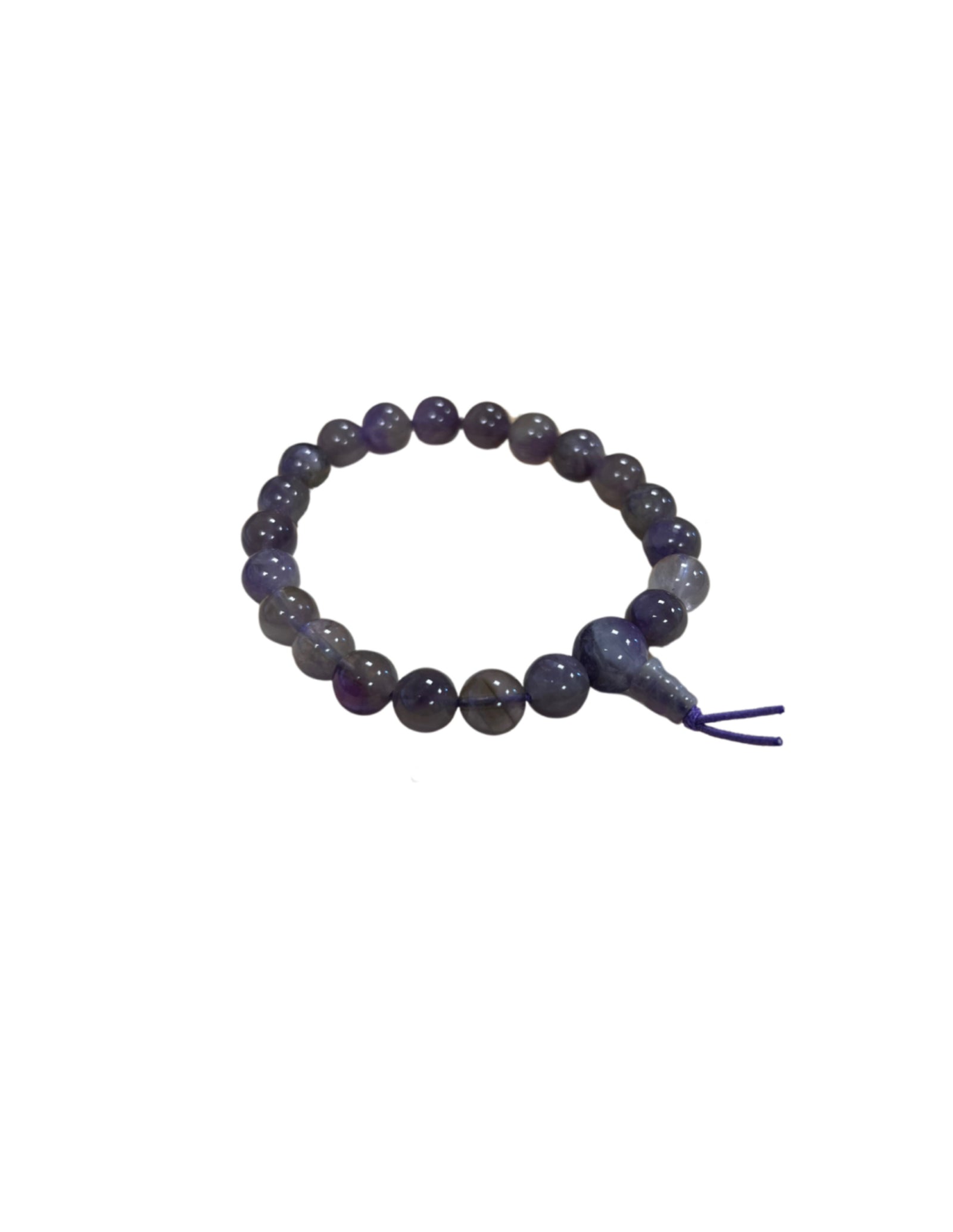 Amethist powerbead armband