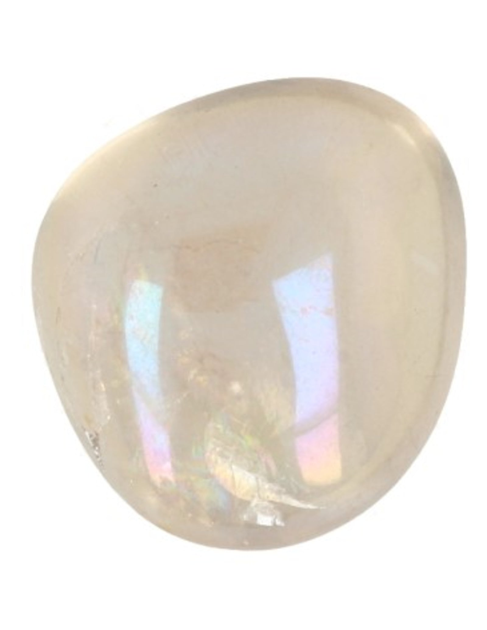 Angel Aura trommelsteen ca. 25-30 mm (gecoat)
