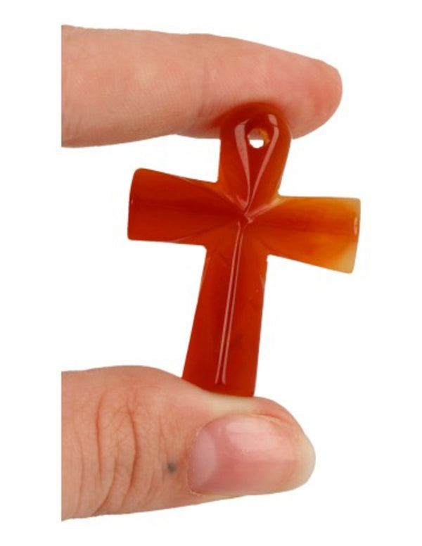 Carneool edelsteen Ankh hanger