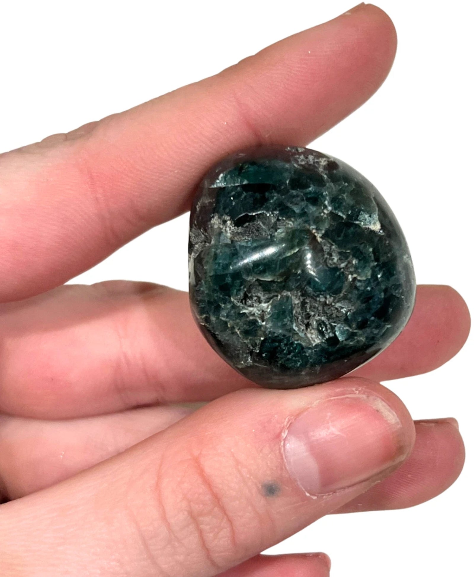 Apatiet groen 200 gr. trommelstenen (mt3)