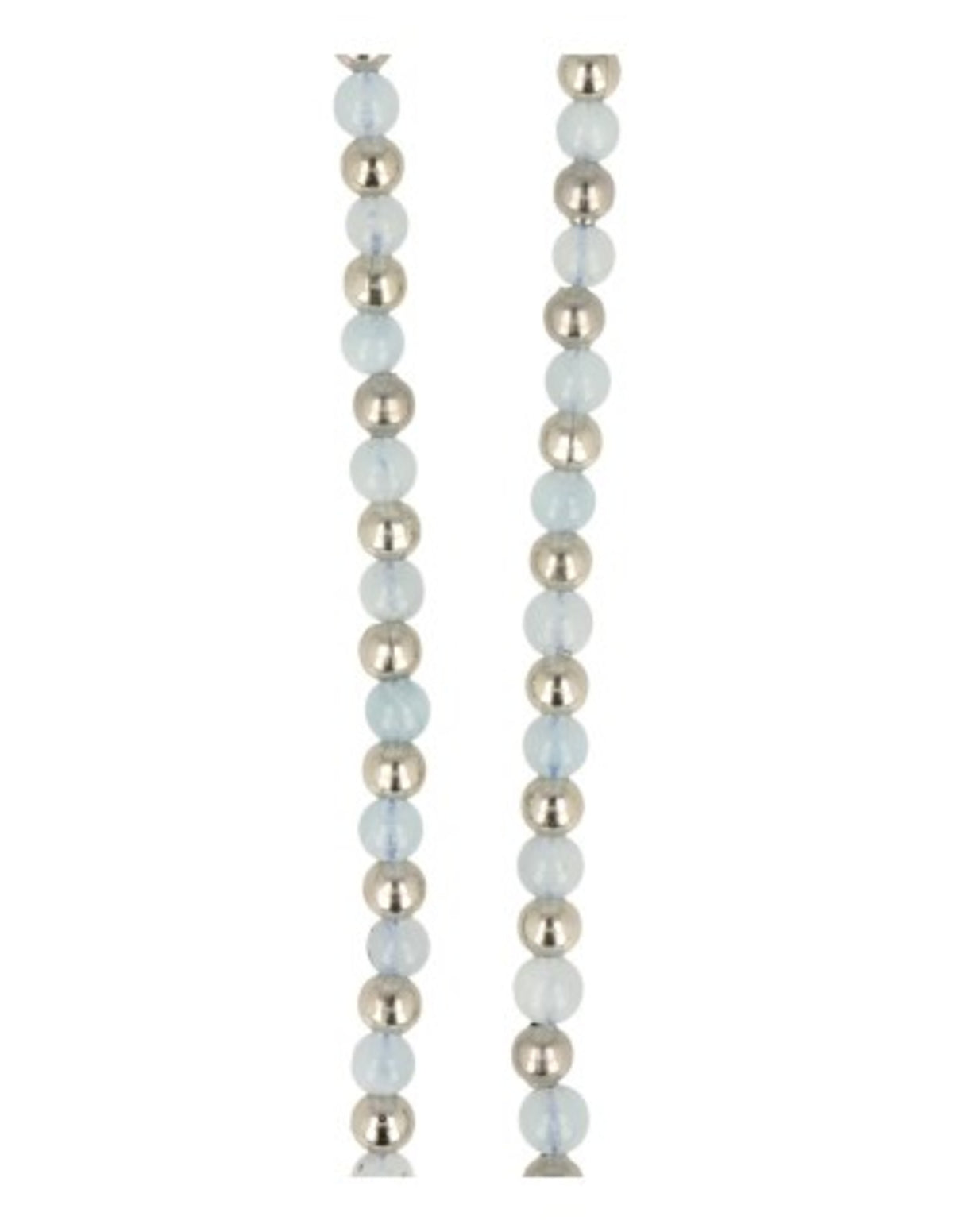 Aquamarijn Ibiza love armband