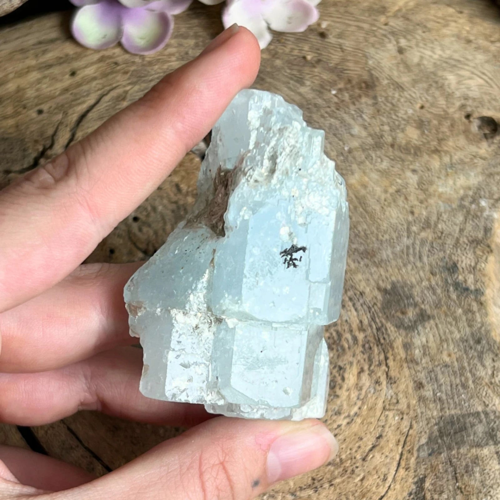 Aquamarijn kristal AA nr.14