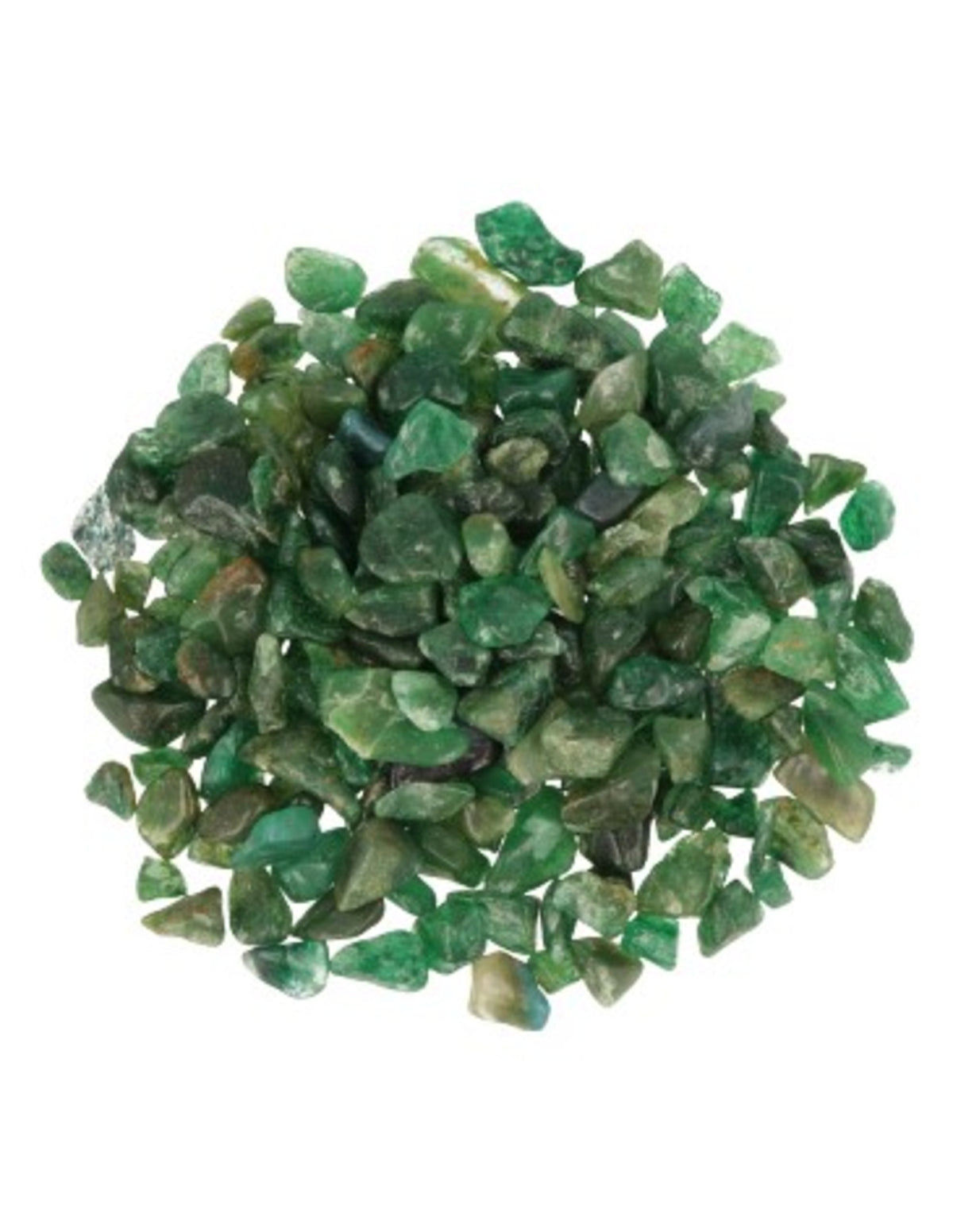 Aventurijn groen 100 gr. trommelstenen (mt1)