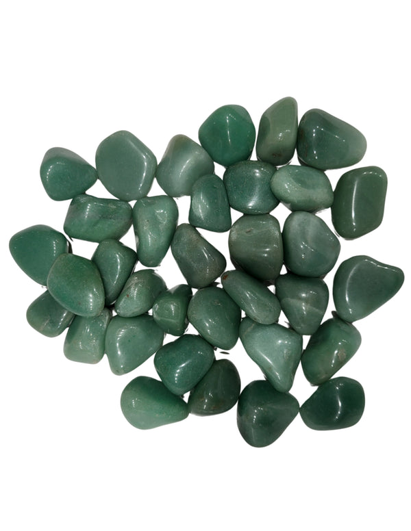 Aventurijn groen 500 gr. edelsteen trommelstenen (mt3)