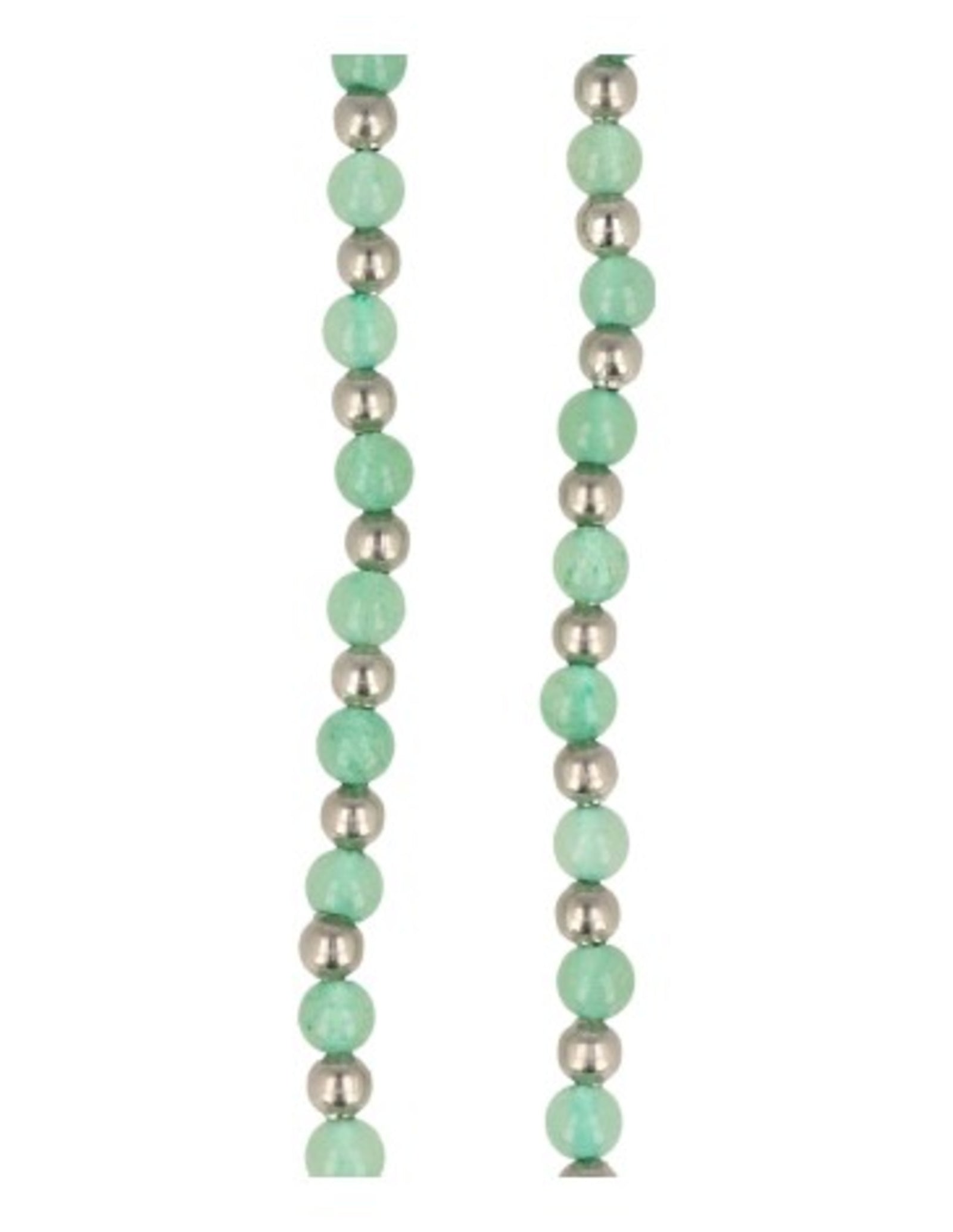 Aventurijn groen Ibiza love armband