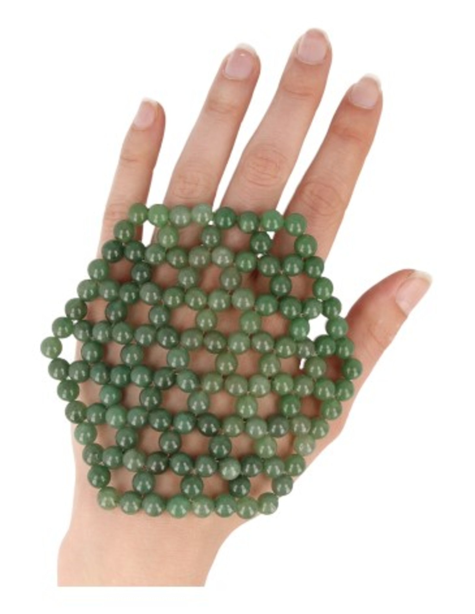 Aventurijn groen levensbloem onderzetter / mat