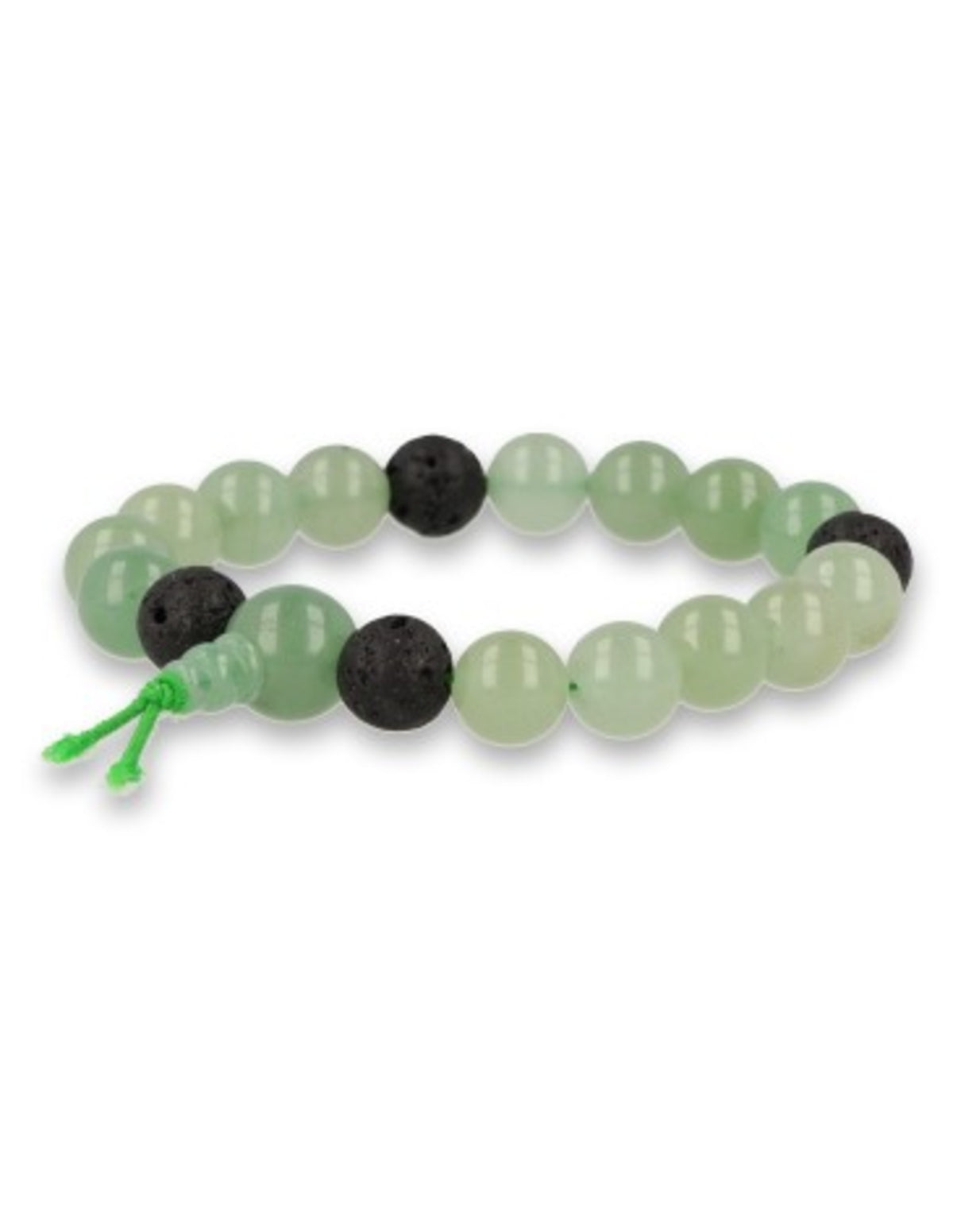 Aventurijn groen powerbead mannen armband
