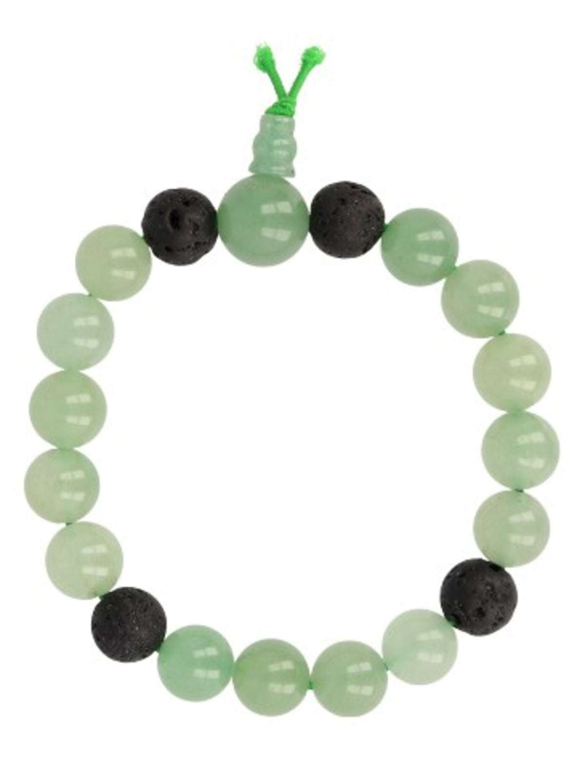 Aventurijn groen powerbead mannen armband