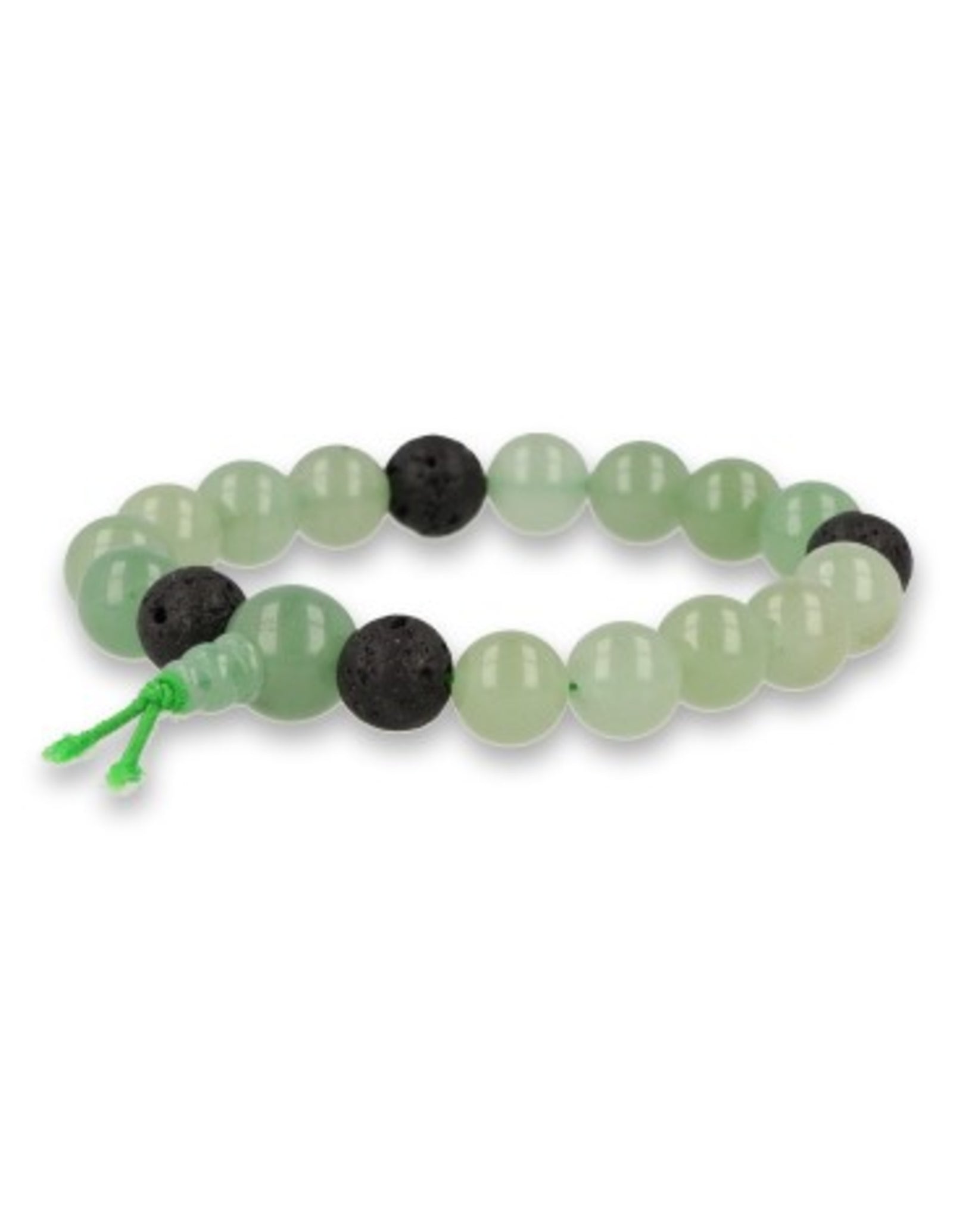 Aventurijn groen powerbead mannen - extra lange armband