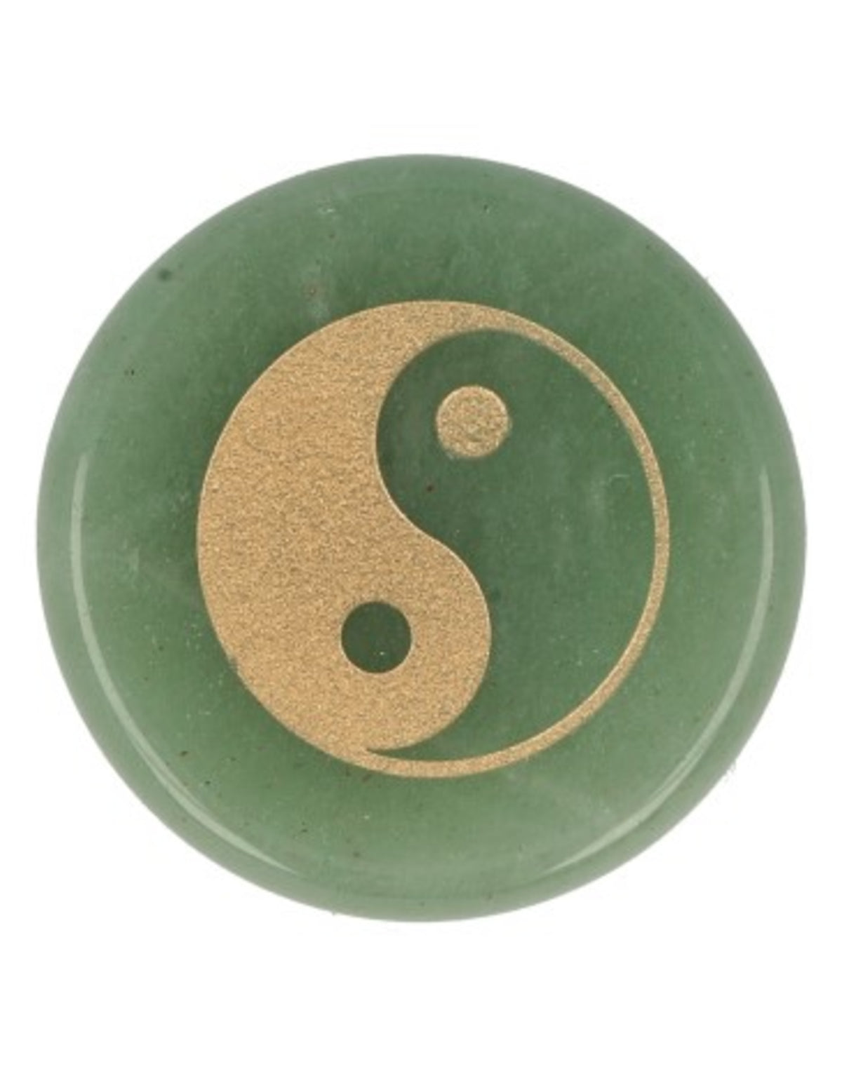 Aventurijn groen zaksteen Yin Yang
