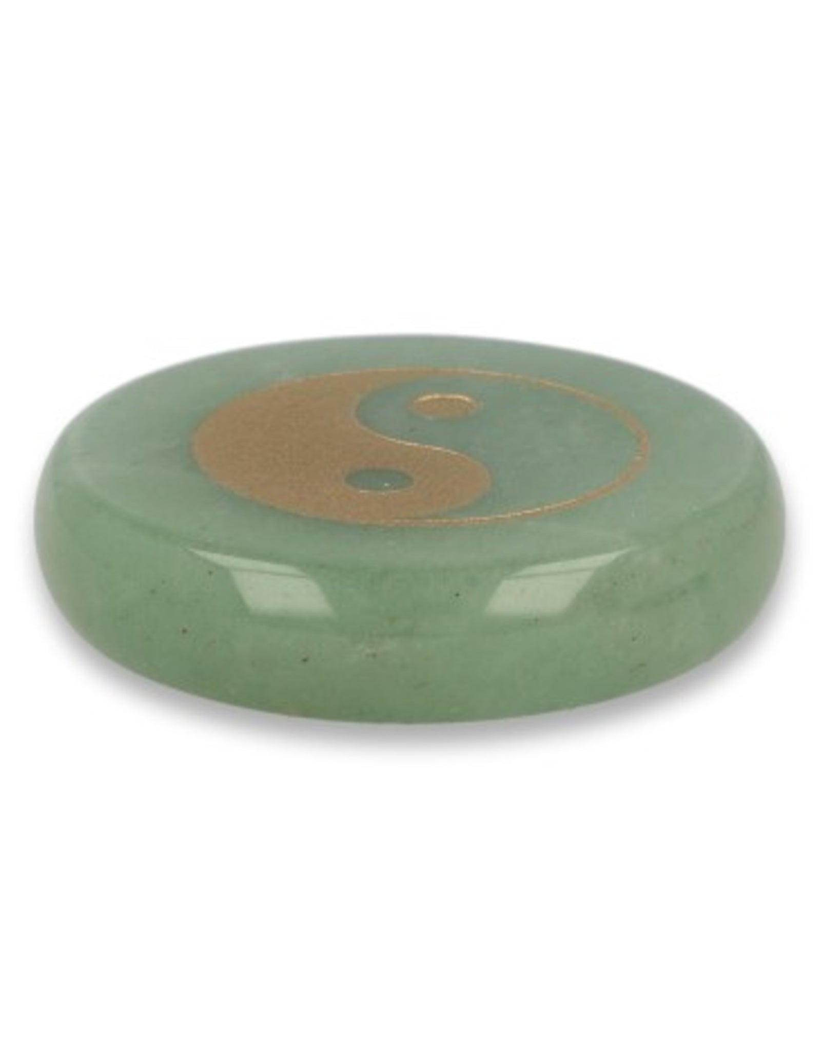 Aventurijn groen zaksteen Yin Yang