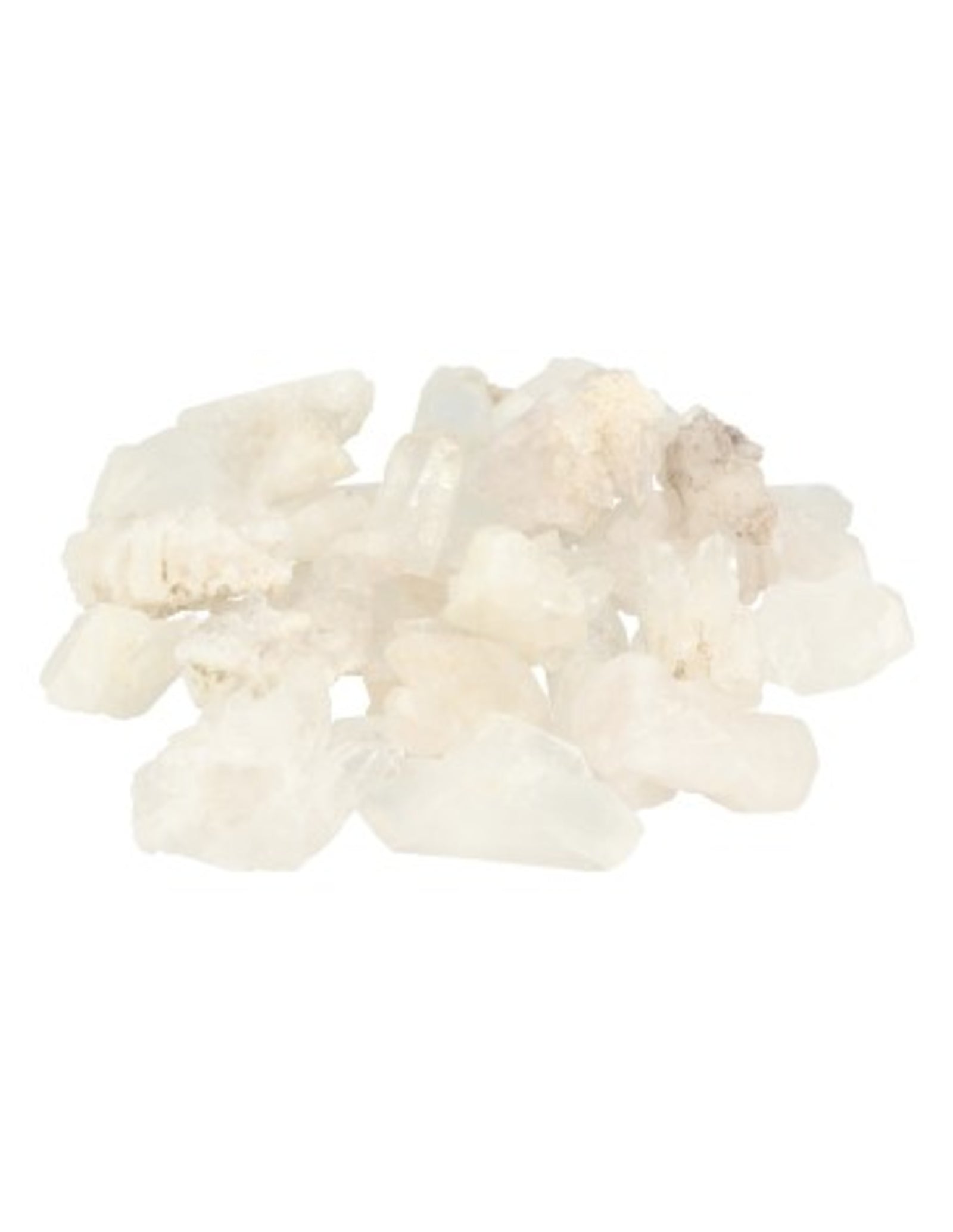 Bergkristal A Brazilië 250 gr. ruwe clustertjes/puntjes