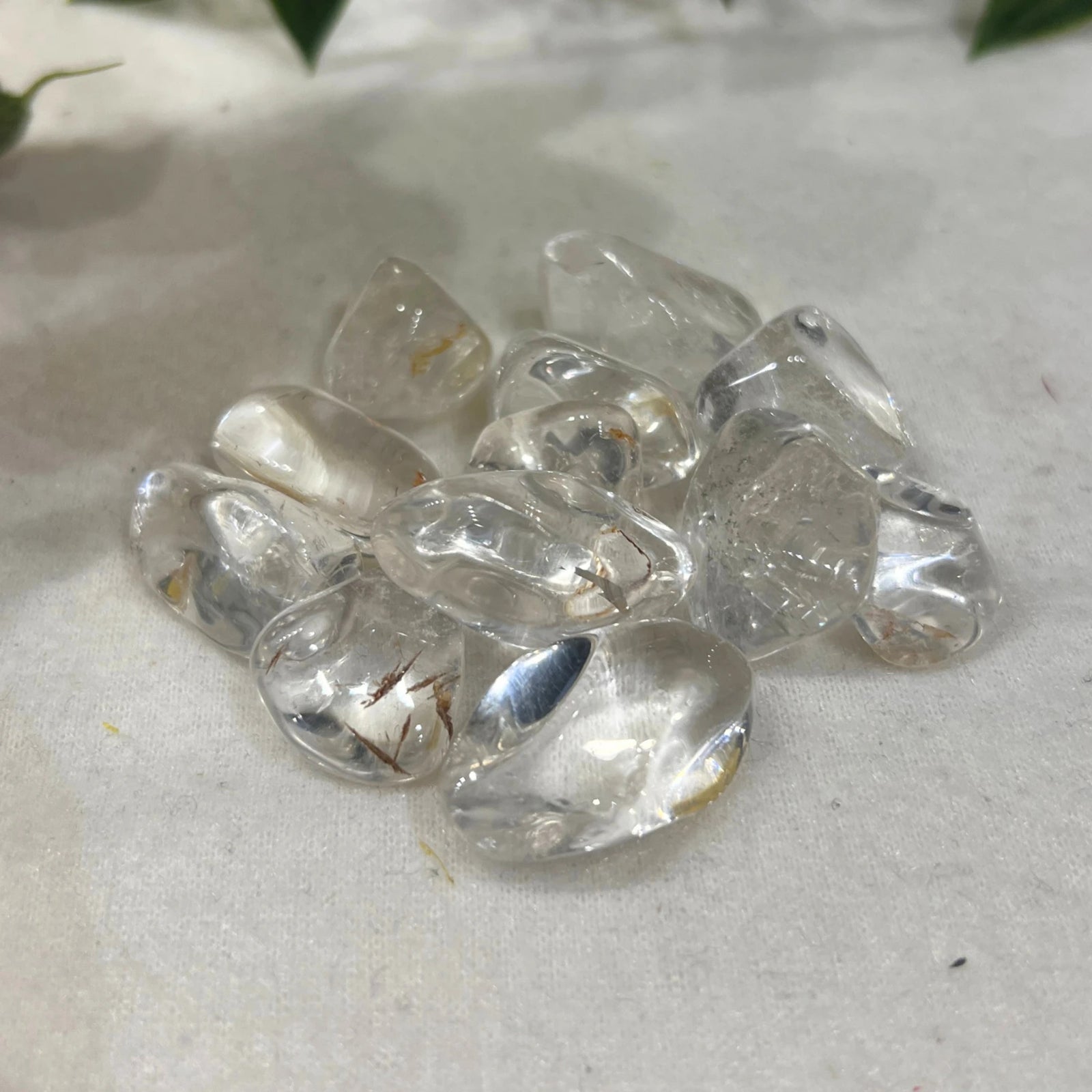 Bergkristal AA trommelstenen 100 gr. (mt3)