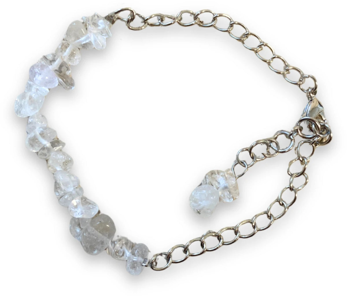 Bergkristal bar armband