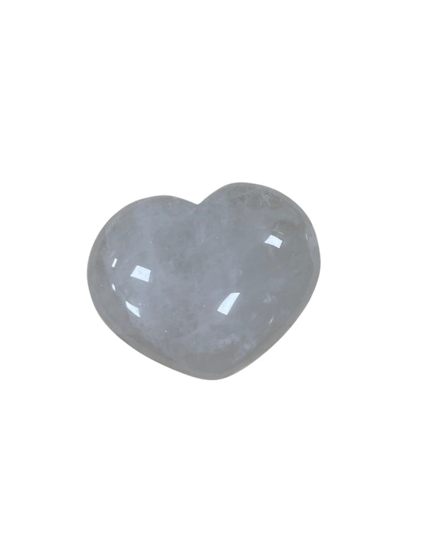 Bergkristal edelsteen hart 45 mm