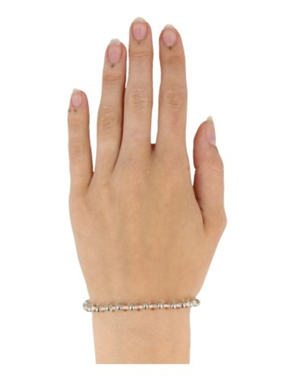 Bergkristal Ibiza love edelsteen armband