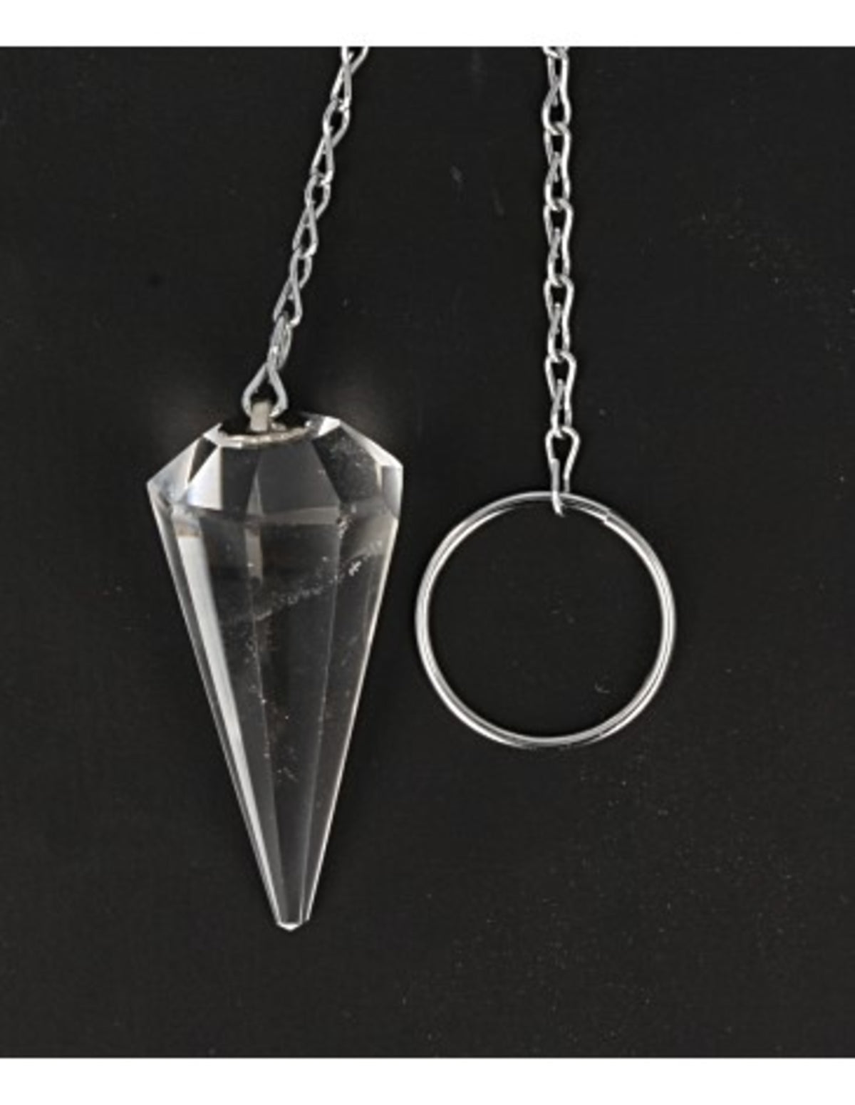 Bergkristal pendel multifacet