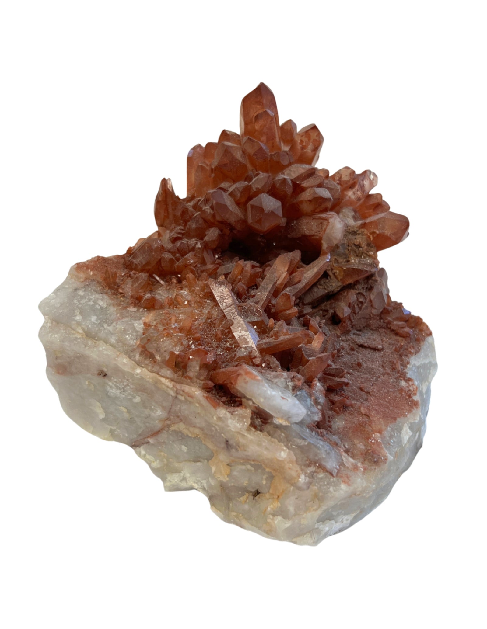 Bergkristal rood ruw nr.24