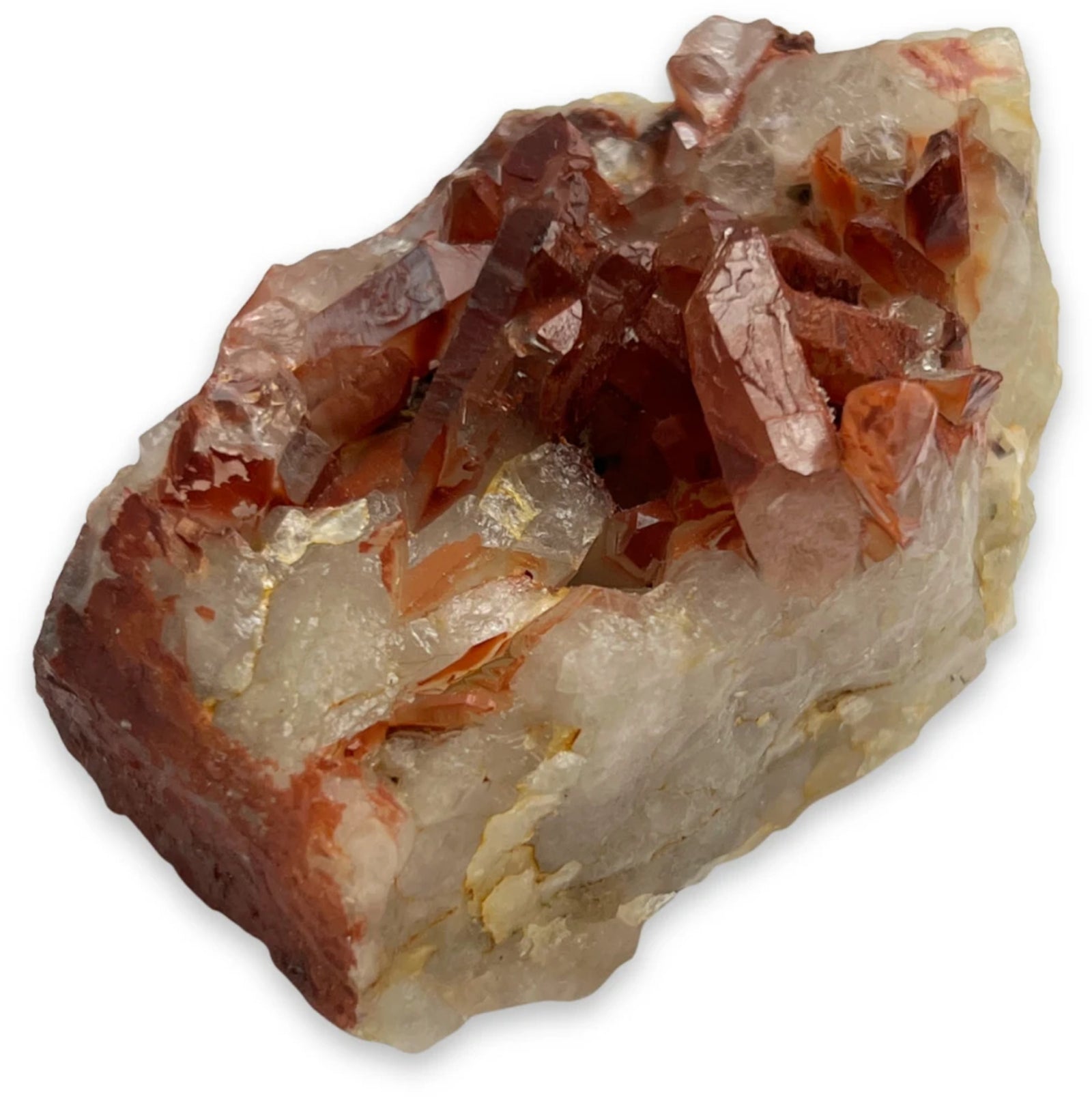 Bergkristal rood ruw nr.37