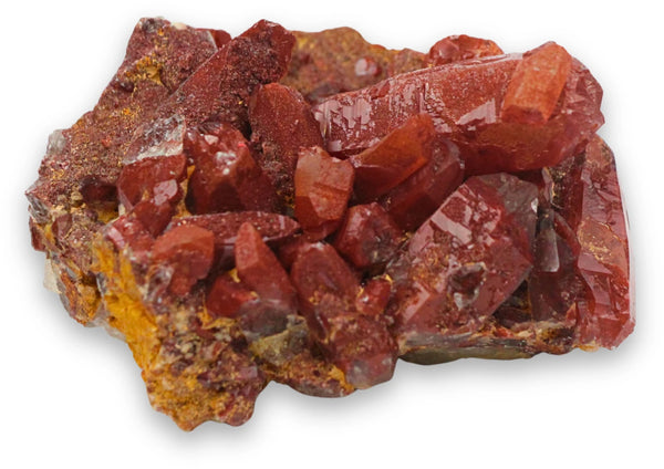 Bergkristal rood ruw nr. 41