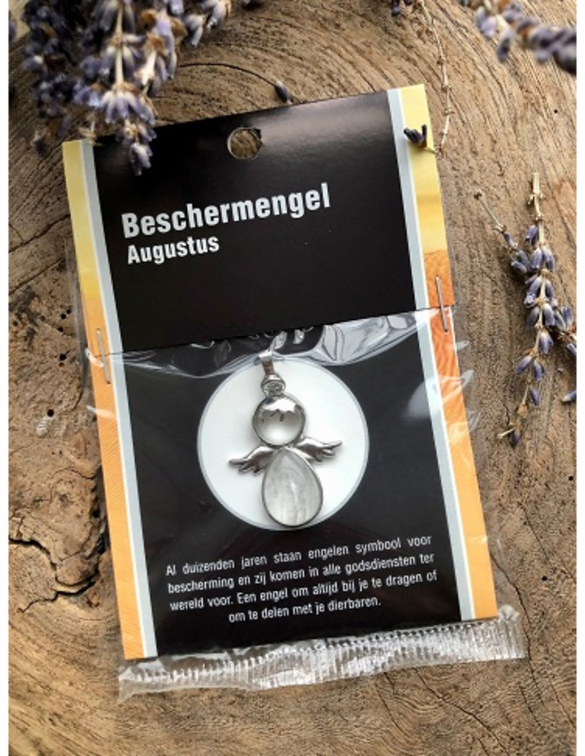 Beschermengel Augustus op kaartje