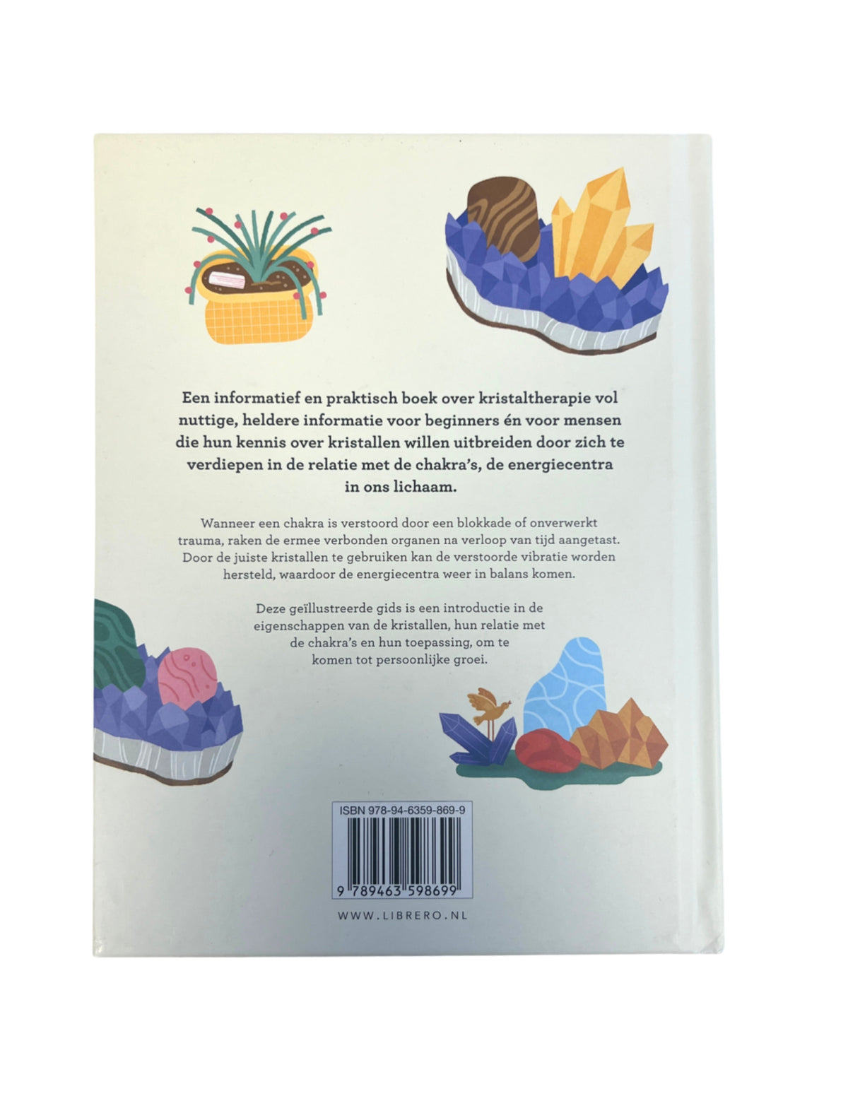Boek: Kristallen voor de 7 chakra's