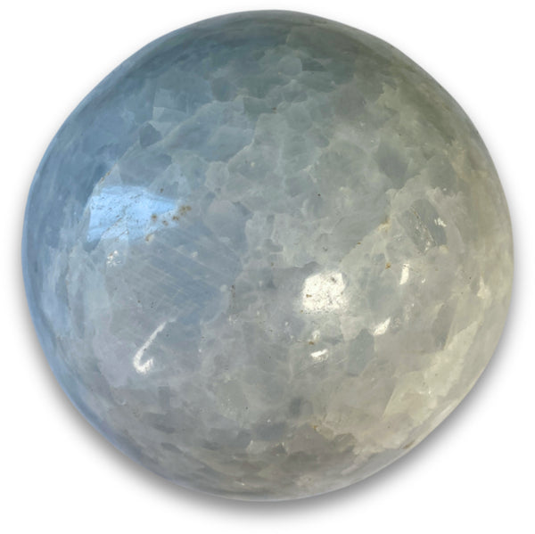 Calciet blauw edelsteen bol nr.06
