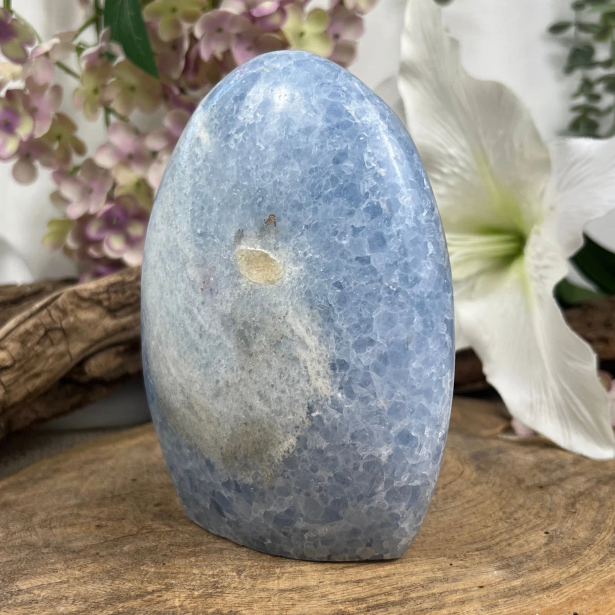 Calciet blauw sculptuur nr.16