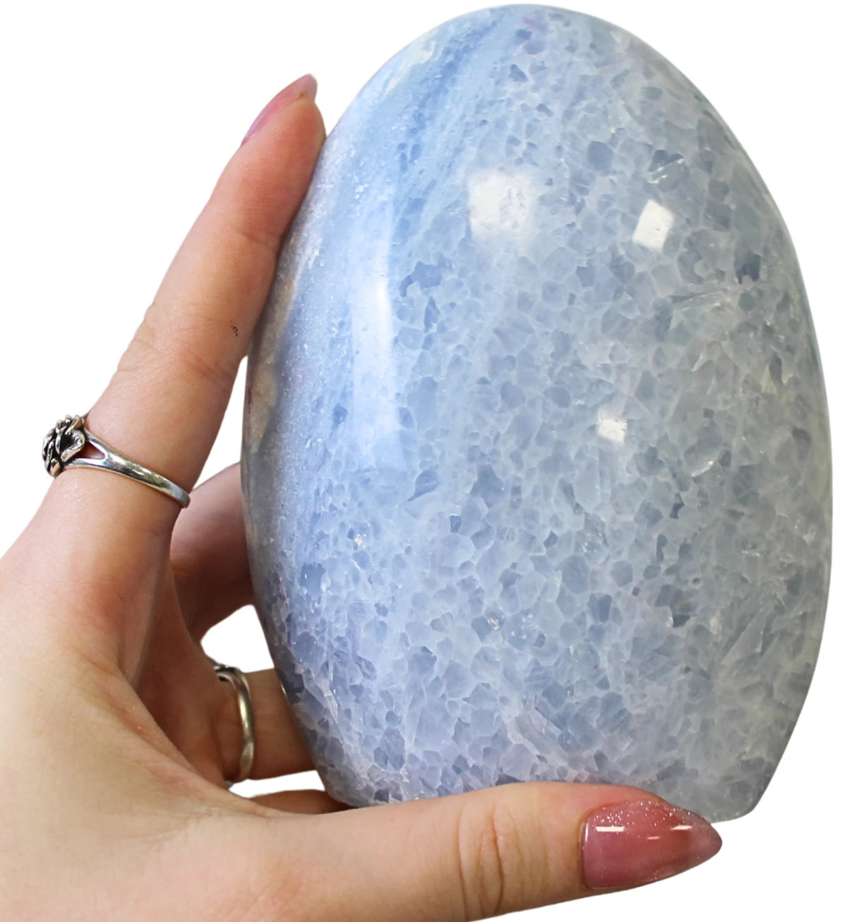 Calciet blauw sculptuur nr.18