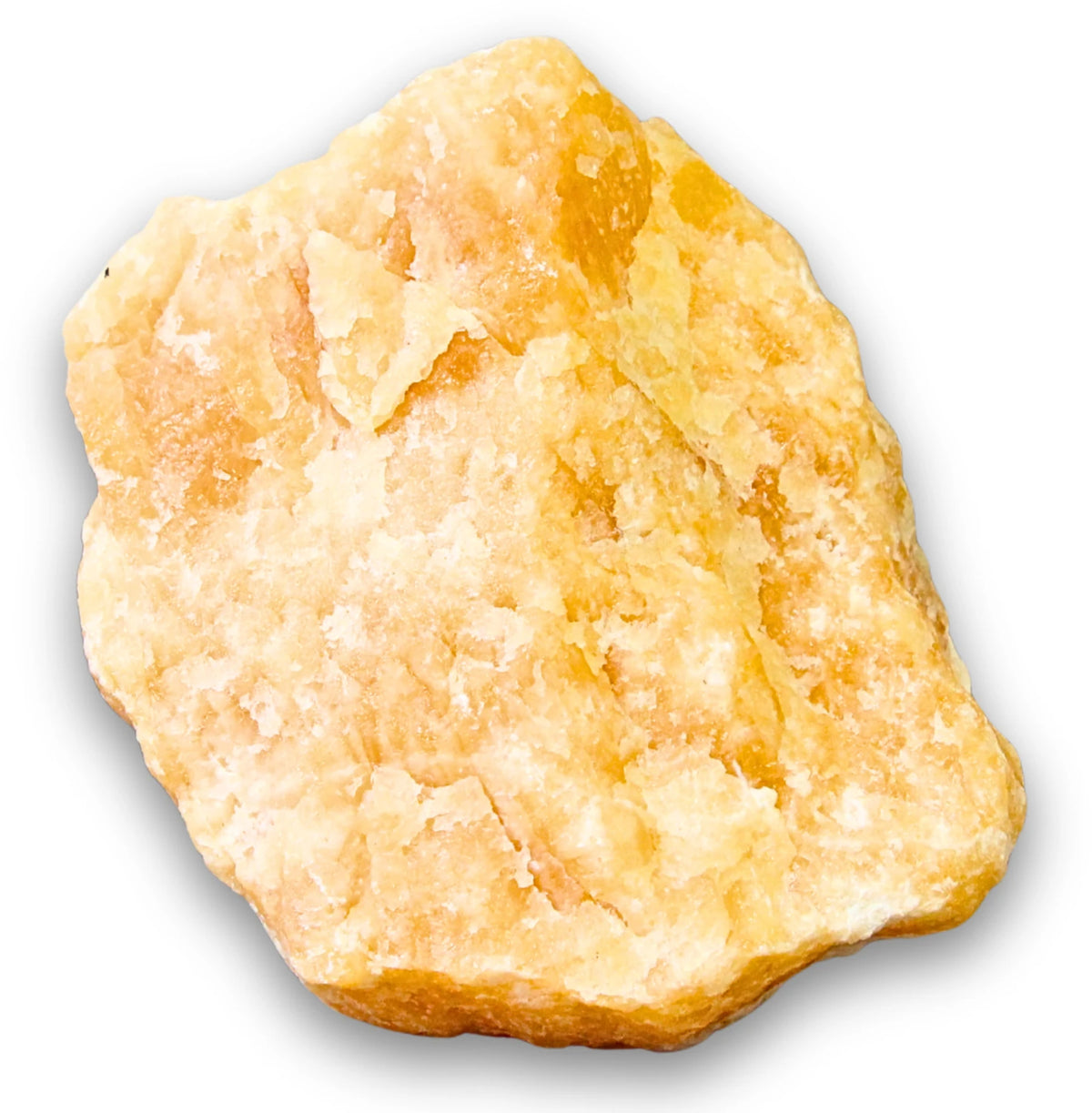 Calciet geel groot ruw nr.17