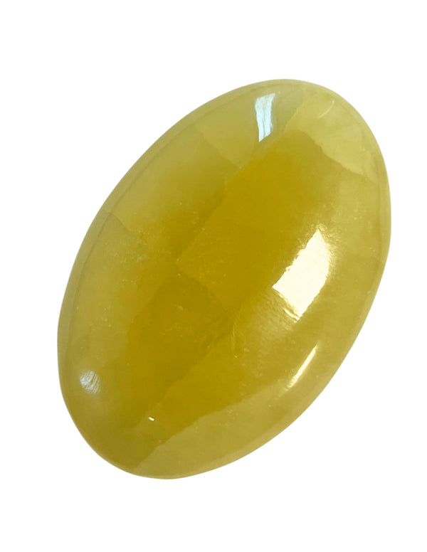 Calciet lemon edelsteen handsteen