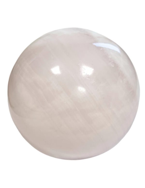 Calciet mangano edelsteen bol 7-8 cm