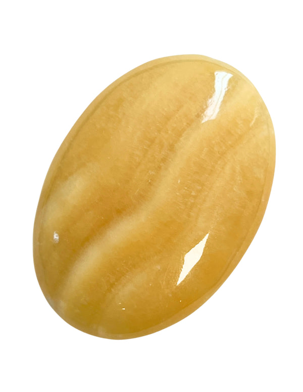 Calciet mango edelsteen handsteen