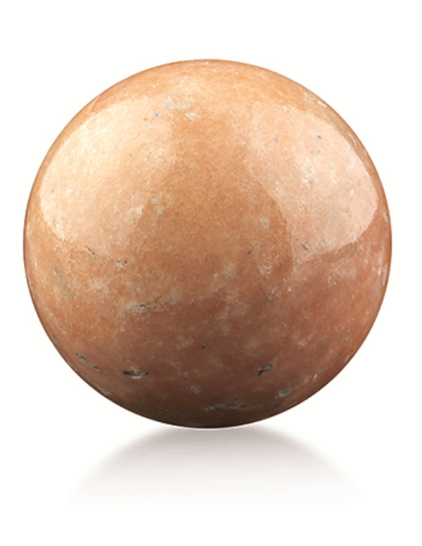 Calciet oranje edelsteen bol 5 cm