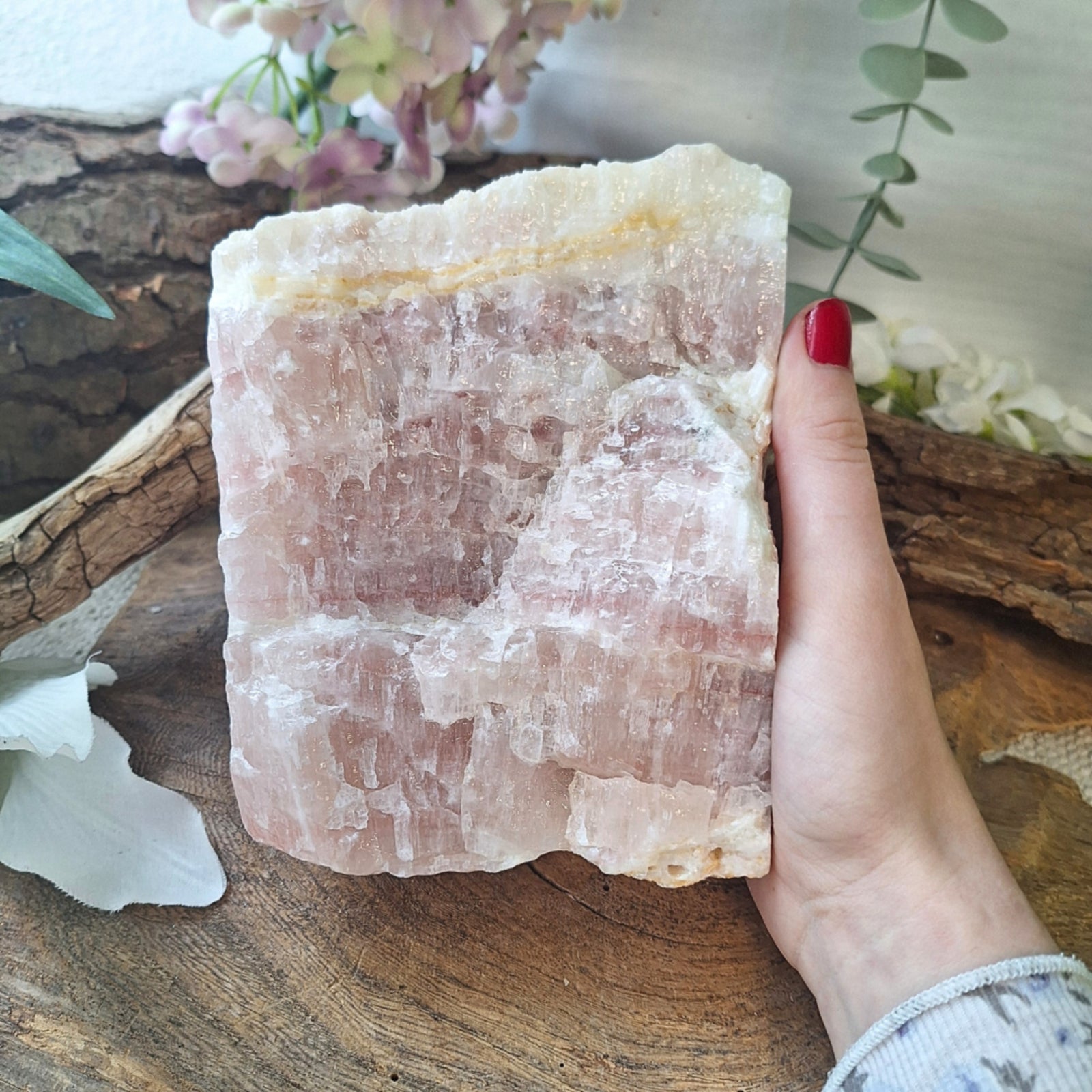 Calciet roze ruw nr.05