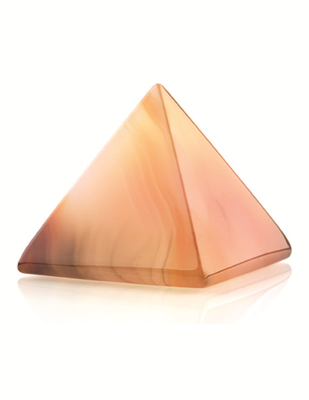 Carneool 35 mm edelsteen piramide