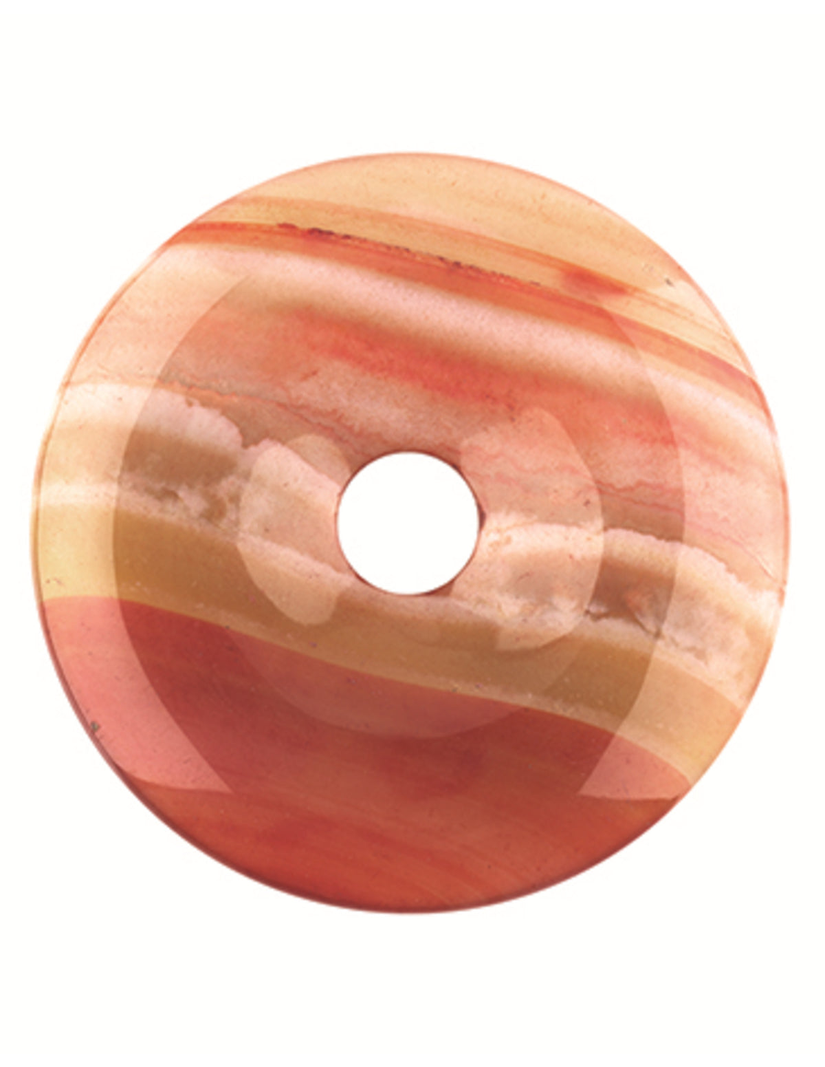 Carneool donut 30 mm