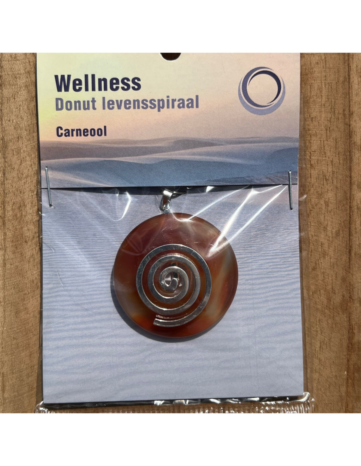 Carneool donut levensspiraal
