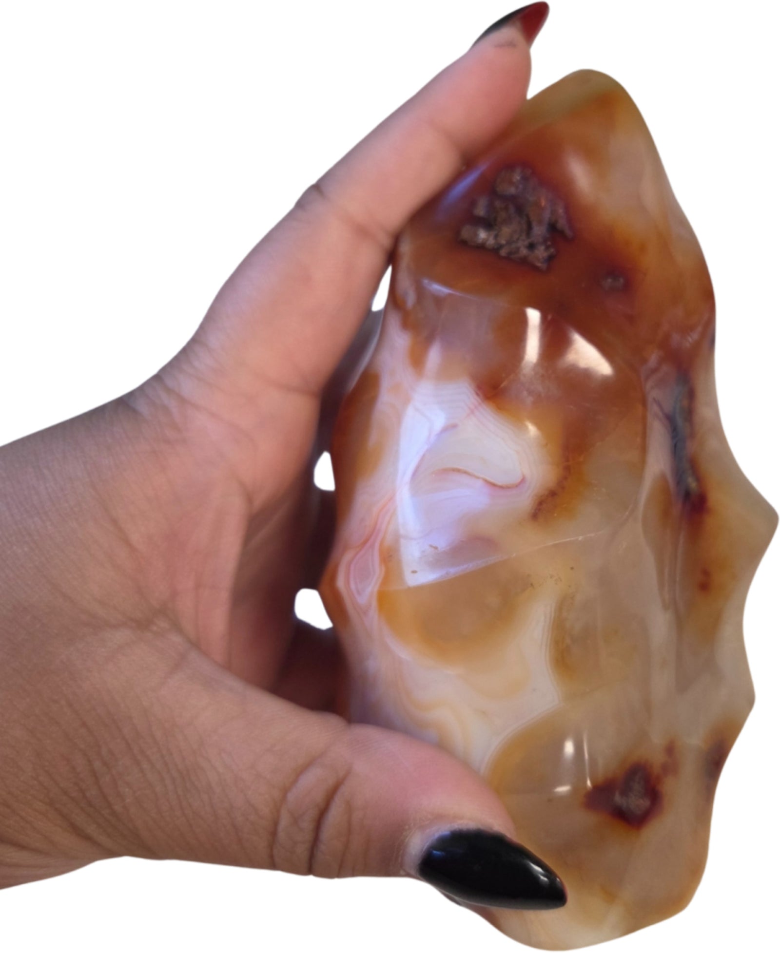 Carneool feng shui vlam nr.10