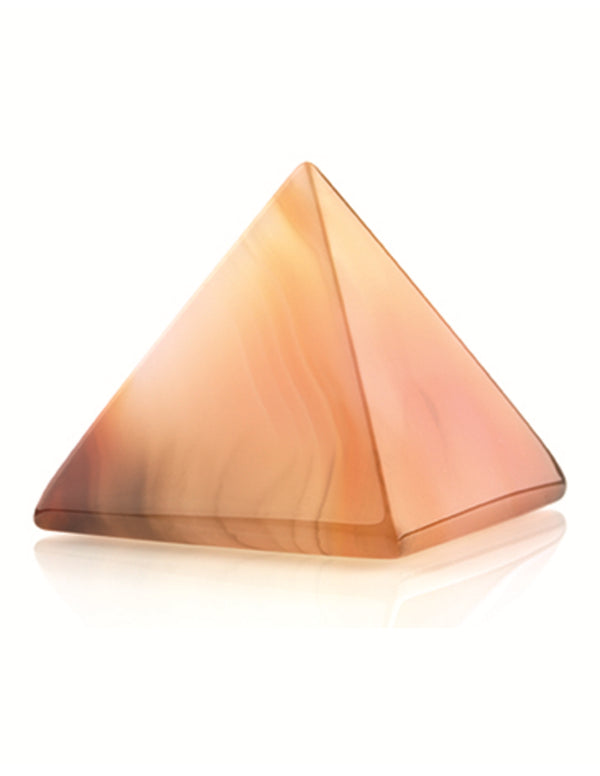 Carneool piramide 30 mm edelsteen