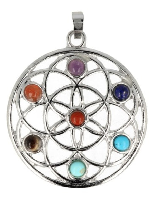 Chakra-Anhänger Lebensblume