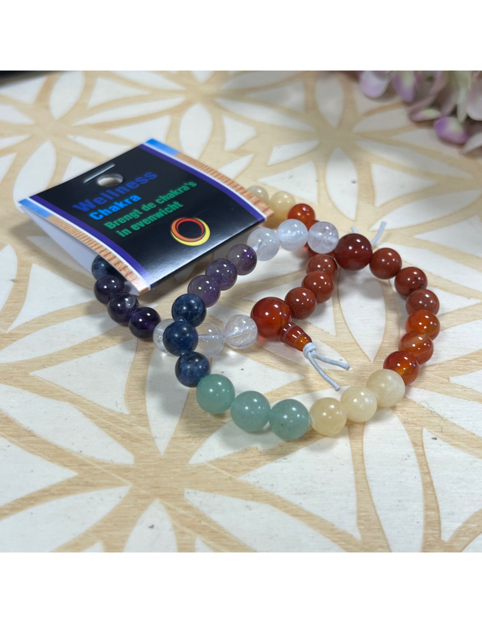 Chakra powerbead armband